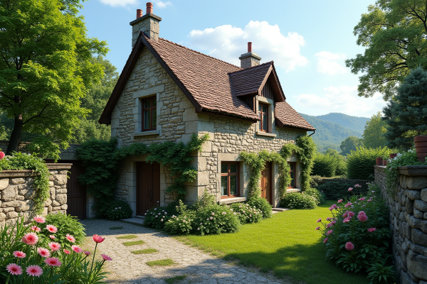 Découvrir le charme d’une maison néo-bretonne au cœur de la Bretagne